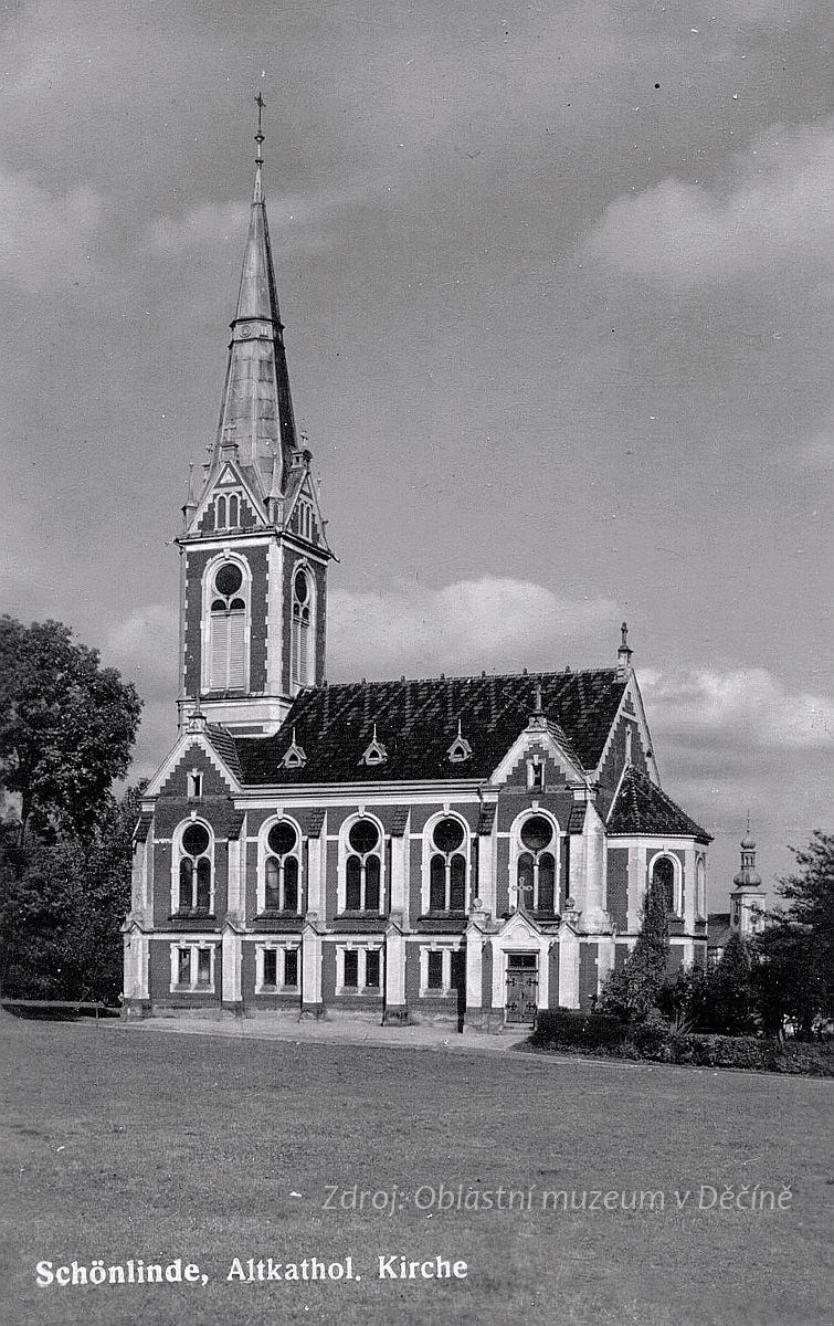 Krásná Lípa, starokatolický kostel Spasitele