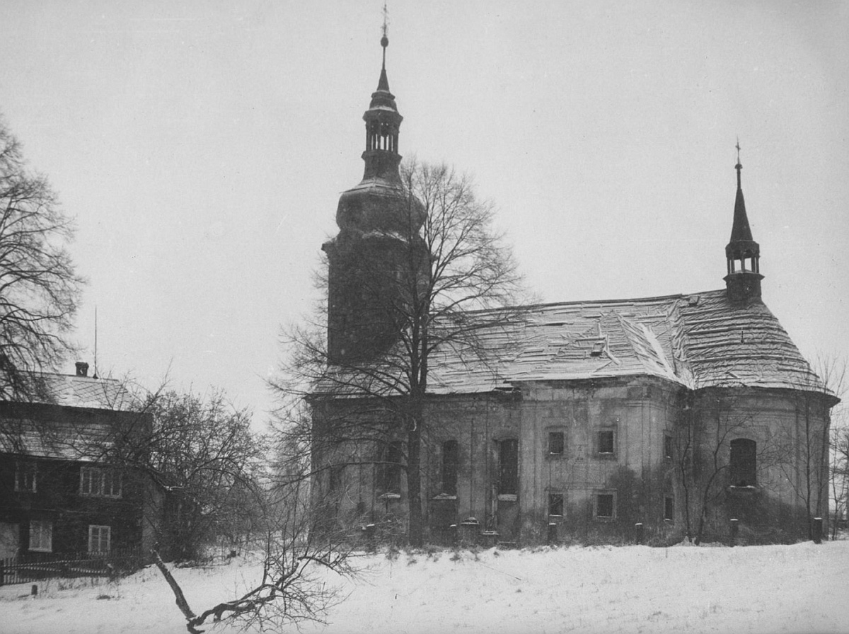Kerhartice, kostel sv. Máří Magdalény