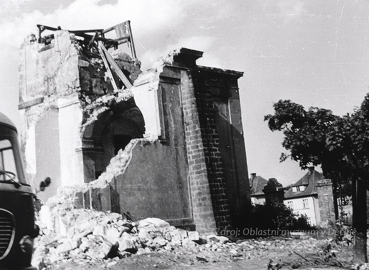 Děčín – Krásný Studenec, kostel archanděla Michaela