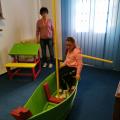 skládací loďka pro děti